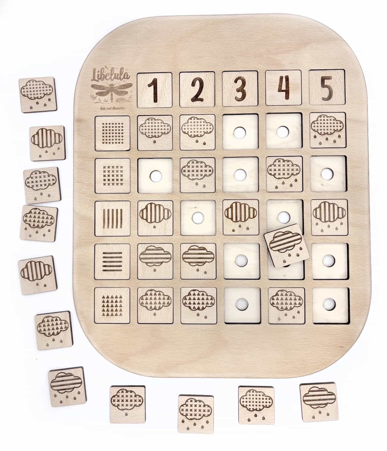 LOGIBOARD – Felhők és számolás 1–5