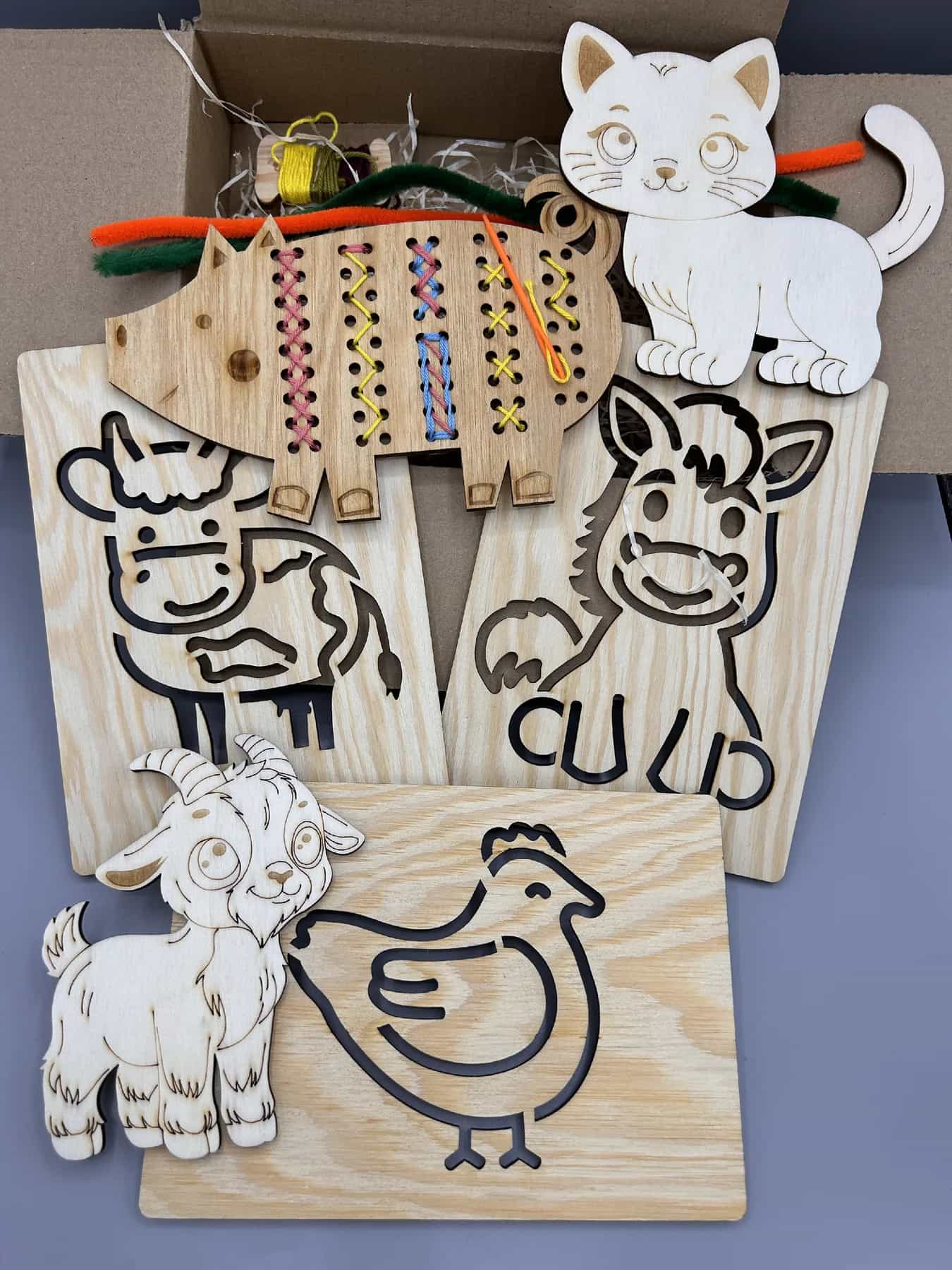 Kezdő kreatív készlet gyerekeknek – Farm