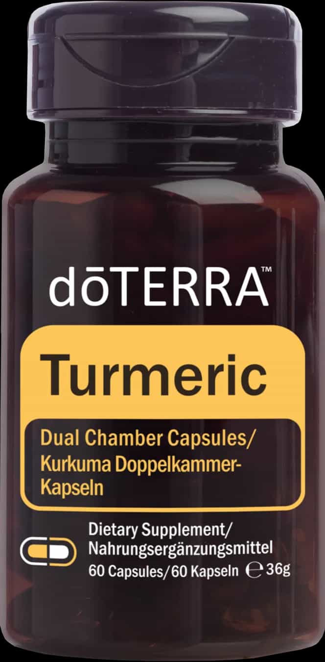 doTERRA kurkumás kétkamrás kapszula, 60 darab