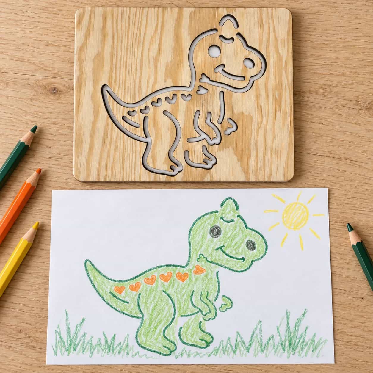 Rajzsablon Dinoszauruszok – Ceratosaurus