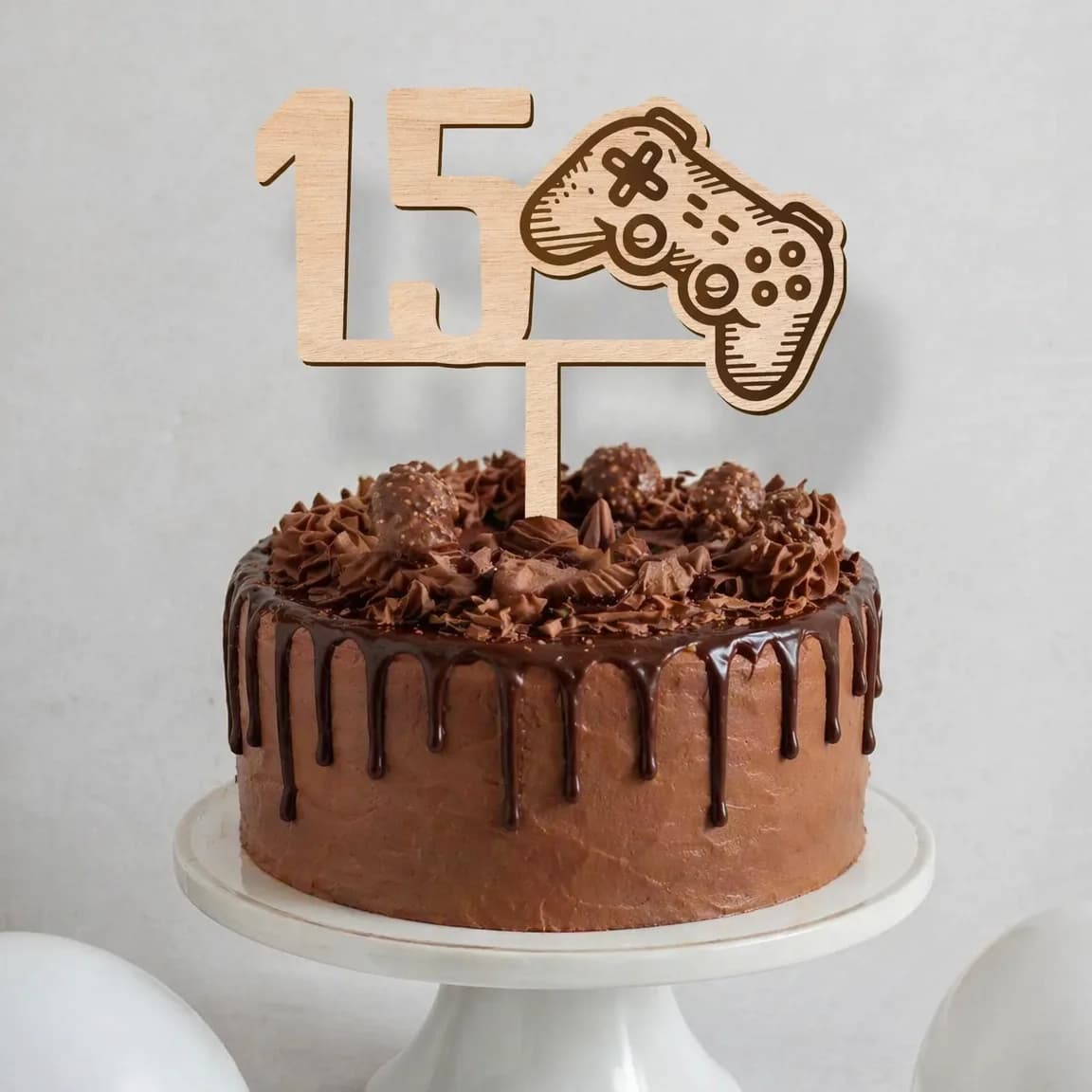 Tortadísz – Születésnap – Kontroller (Gamer)
