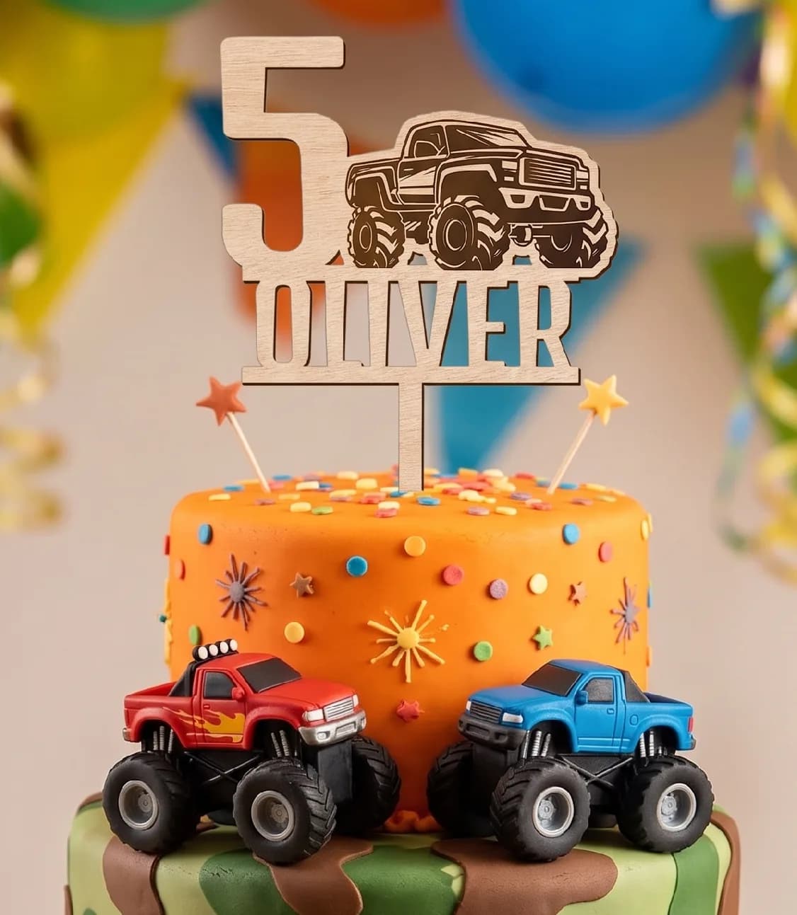 Tortadísz – Születésnap – Monster Truck