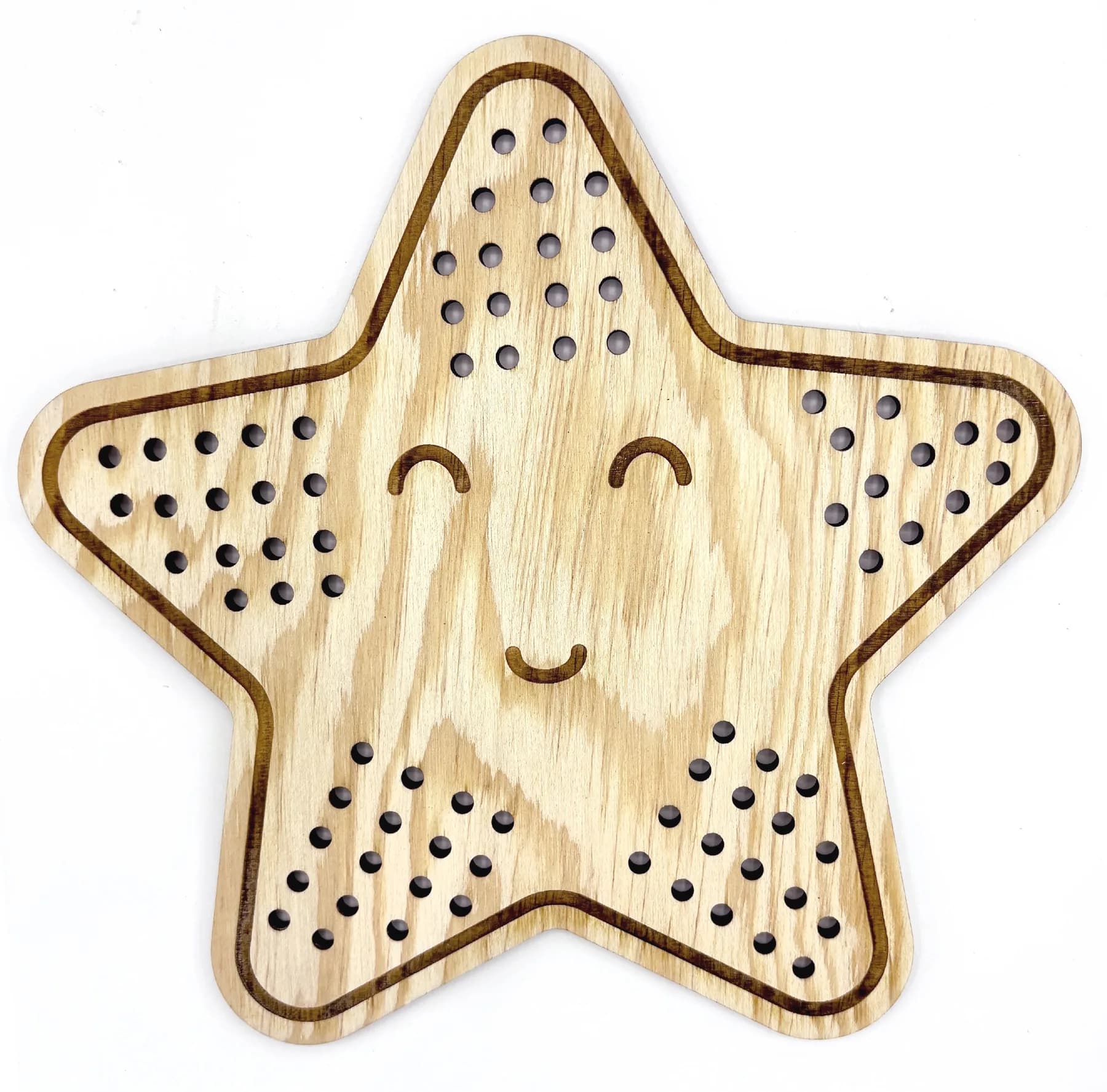 Fa fűzőforma MiniDots – Csillag