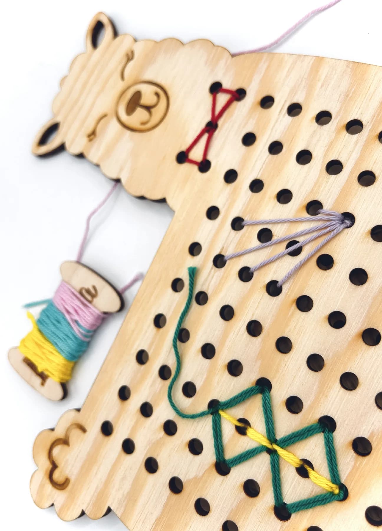 Fűzős fa forma – MiniDots – Alpaka