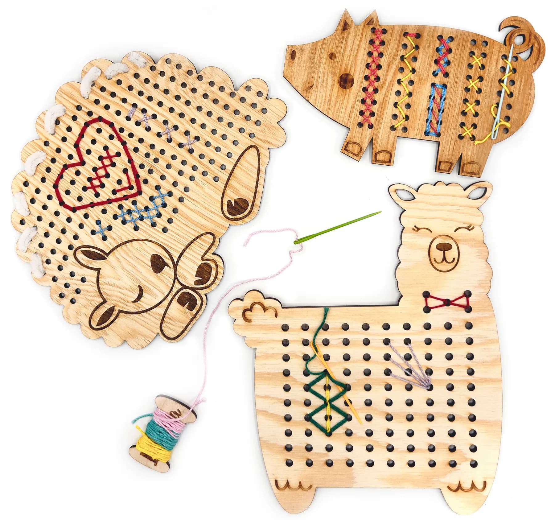 Fűzős fa forma – MiniDots – Alpaka
