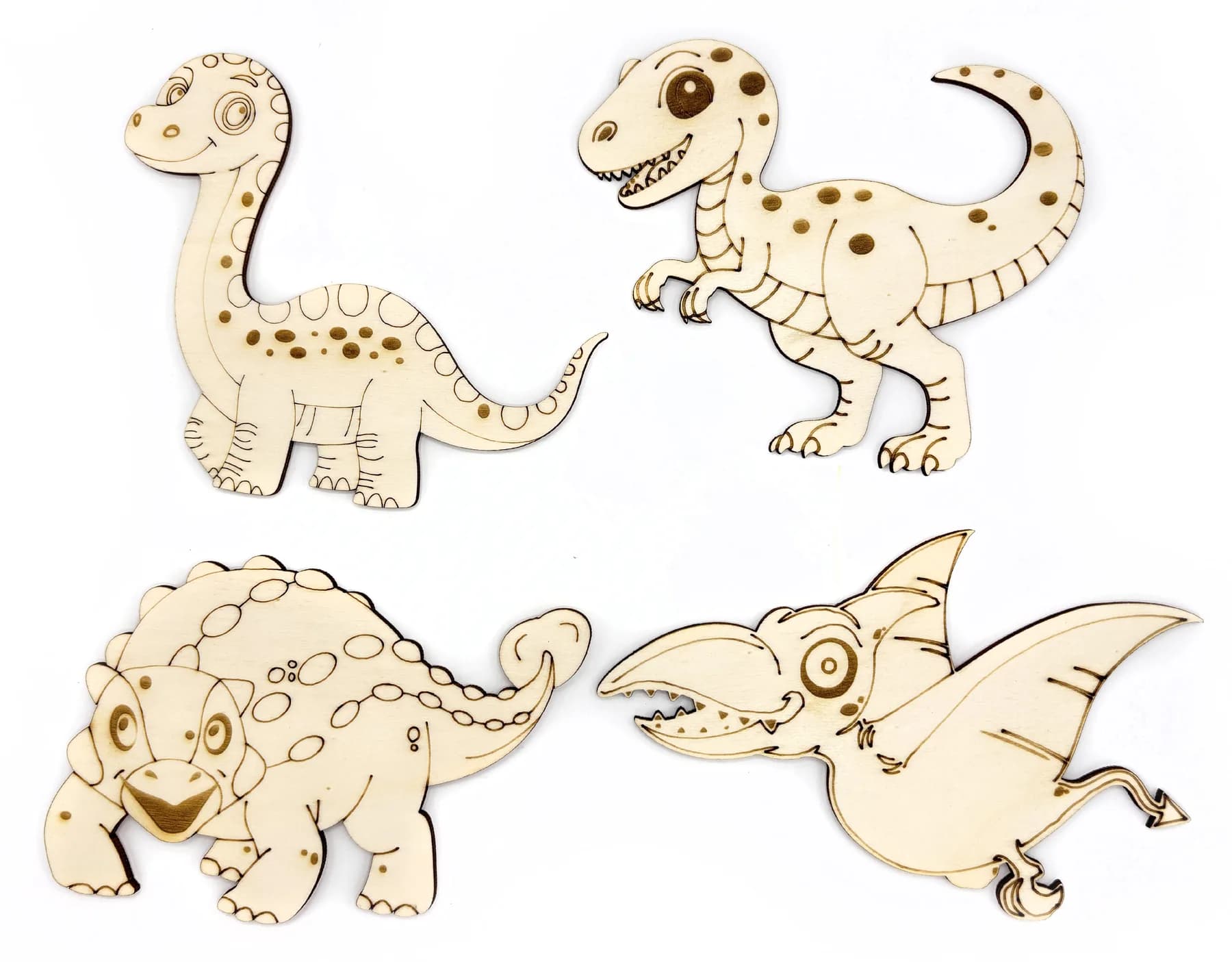 PaintMe - Fa kifestő - Dínó - Ankylosaurus