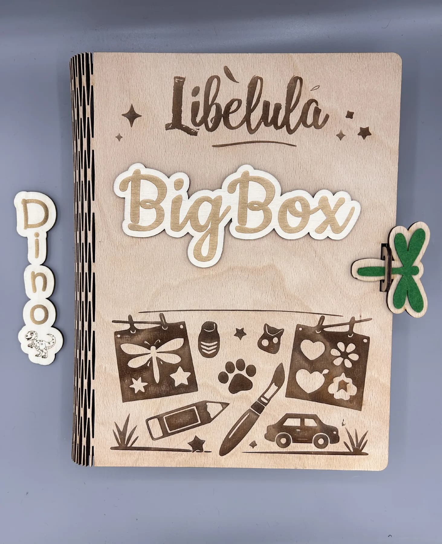 BigBox Dinoszauruszok – nagy kreatív készlet gyerekeknek