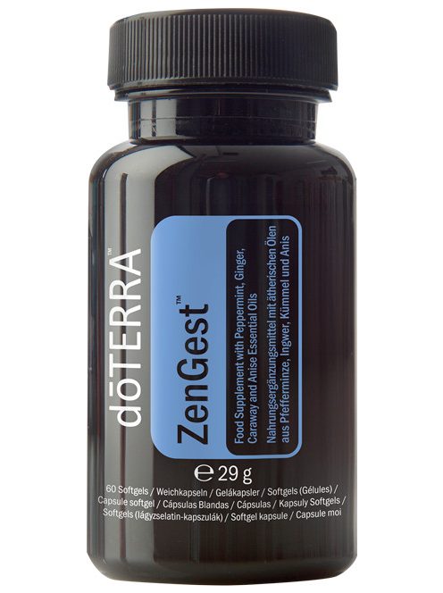 doTERRA ZenGest™ Softgels – Lágy kapszulák az emésztésre (60 db)
