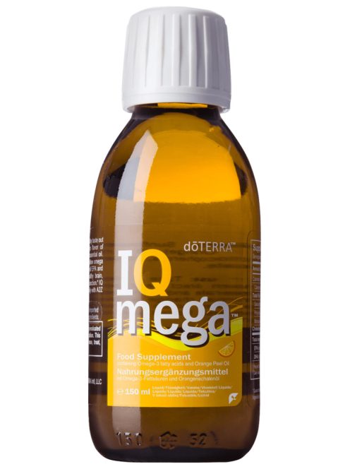 doTERRA IQ Mega™ – Folyékony omega-3 étrend-kiegészítő narancs ízzel (150 ml)