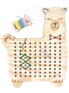 Fa fűzős formák – MiniDots – Alpaka
