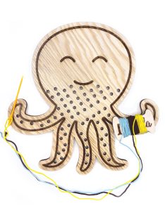 Fa fűzős formák – MiniDots – Polip