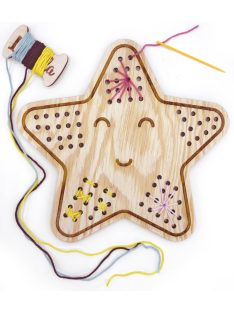 Fa fűzős formák – MiniDots – Csillag