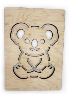 Ceruzamóka - Rajzsablon - Ausztrália - Koala