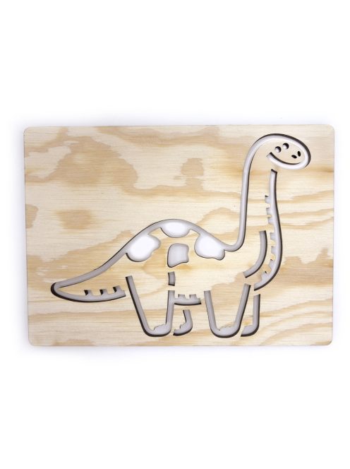 Ceruzamóka - Rajzsablon - Dinoszauruszok - Diplodocus