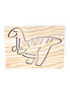 Ceruzamóka - Rajzsablon - Dinoszauruszok - Eoraptor