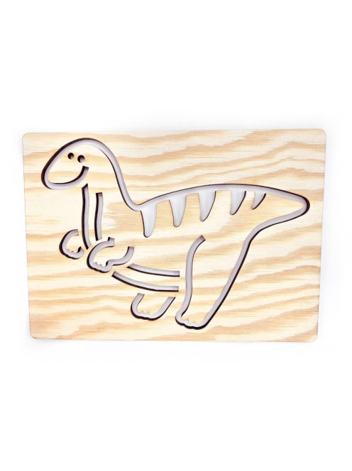 Ceruzamóka - Rajzsablon - Dinoszauruszok - Eoraptor