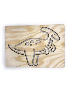 Ceruzamóka - Rajzsablon - Dinoszauruszok - Parasaurolophus
