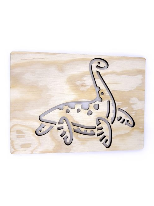 Ceruzamóka - Rajzsablon - Dinoszauruszok - Plesiosaurus
