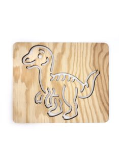 Ceruzamóka - Rajzsablon - Dinoszauruszok - Velociraptor