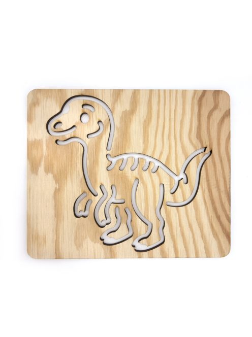 Ceruzamóka - Rajzsablon - Dinoszauruszok - Velociraptor