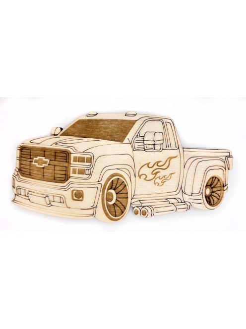 PaintMe – Fa kifestő – Autók – Modern pickup