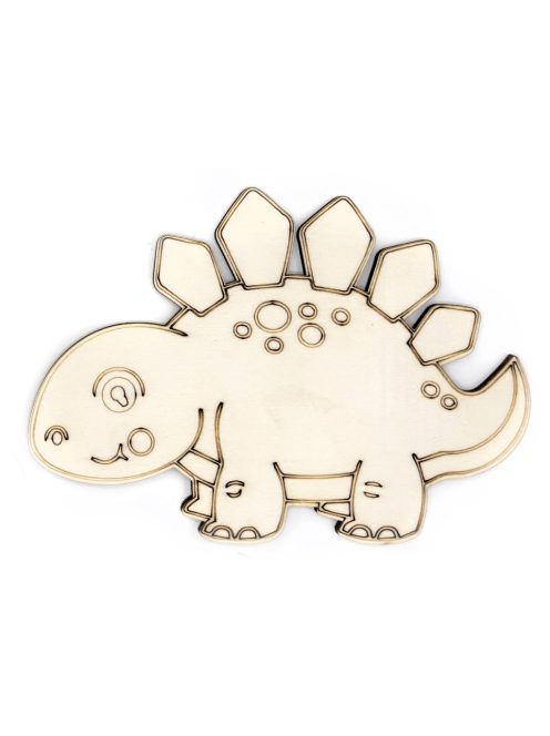PaintMe – Fa kifestő – Dínó – Stegosaurus (bébi)