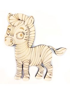 PaintMe – Fa kifestő – Afrika – Zebra