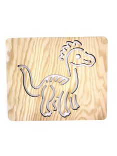 Ceruzamóka - Rajzsablon - Dinoszauruszok - Amargasaurus