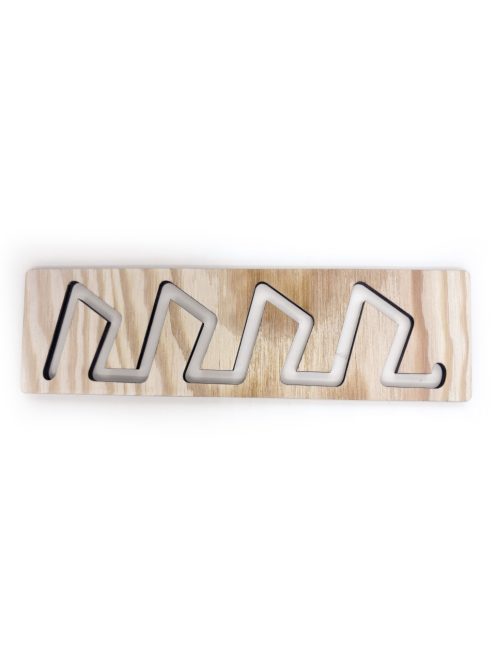 MIDI grafomotoros sablonok (kb. 20 cm) – Cikk-cakk fogazott