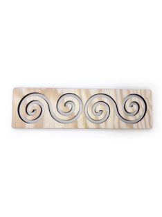 MIDI grafomotoricke šablóny (cca 20 cm) - Slimáčiky