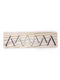 MIDI grafomotoros sablonok (kb. 20 cm) – Éles cikk-cakk