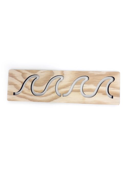 MIDI grafomotoros sablonok (kb. 20 cm) – Kis hullámvonalak
