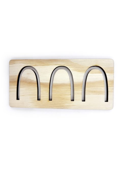 MINI grafomotoros sablonok (kb. 15 cm) – Nagy ívek