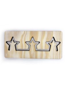 MINI grafomotoros sablonok (kb. 15 cm) – Csillagocskák