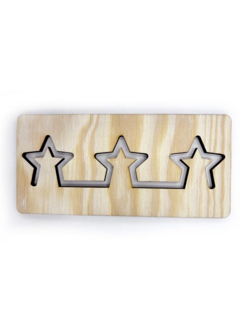MINI grafomotoros sablonok (kb. 15 cm) – Csillagocskák