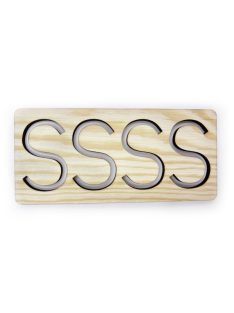 MINI grafomotoros sablonok (kb. 15 cm) – Kis S-alakok